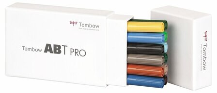 Tombow ABT Pro set&nbsp;Landscape colors 12 stuks