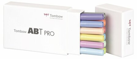 Tombow ABT Pro set&nbsp;Pastel colors 12 stuks