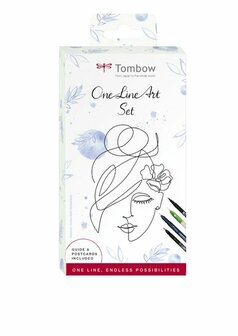 Tombow One line art set