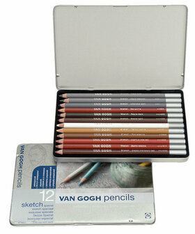 van Gogh Sketch potloden set 12 stuks