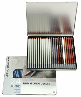 van Gogh Sketch potloden set 24 stuks