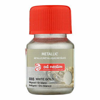 Art creation metallic - 8005 witgoud 30 ml