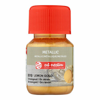 Art creation metallic - 8010 citroengoud 30 ml