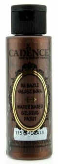 Cadence gilding paint chocolate 70 ml