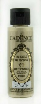 Cadence gilding paint platinum 70 ml