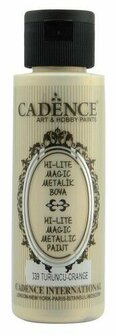 Cadence hi-lite magic metallic paint orange 70 ml