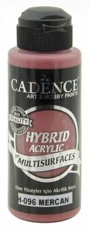 Cadence hybrid acrylic coral 120 ml