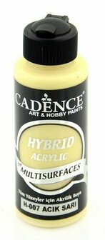 Cadence hybrid acrylic light yellow 120 ml