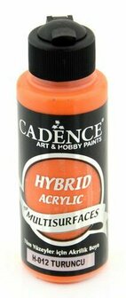 Cadence hybrid acrylic orange 120 ml