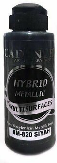 Cadence hybrid metallic black 120 ml