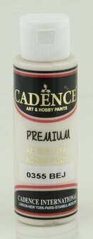 Cadence premium acrylic beige 70 ml