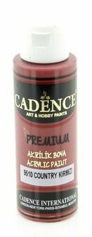 Cadence premium acrylic country red 70 ml