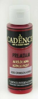 Cadence premium acrylic crimson red 70 ml