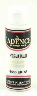 Cadence premium acrylic ecru 70 ml