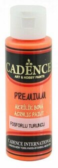 Cadence premium acrylic fluorescent orange 70 ml