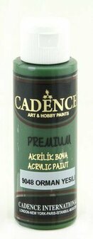 Cadence premium acrylic forest green 70 ml