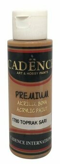 Cadence premium acrylic ground yellow 70 ml