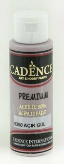 Cadence premium acrylic light rose 70 ml