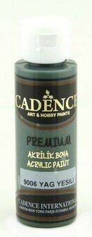 Cadence premium acrylic oil green 70 ml