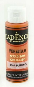 Cadence premium acrylic orange 70 ml