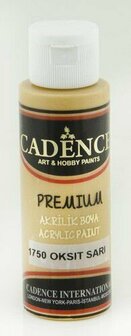 Cadence premium acrylic oxide yellow 70 ml