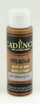 Cadence premium acrylic terracotta 70 ml