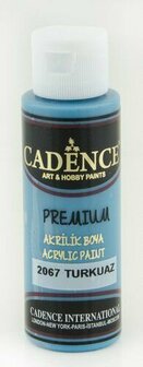 Cadence premium acrylic turquoise 70 ml