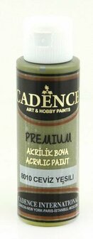 Cadence premium acrylic walnut green 70 ml