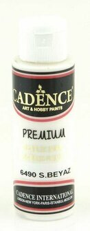 Cadence premium acrylic warm white 70 ml