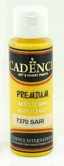 Cadence premium acrylic yellow 70 ml