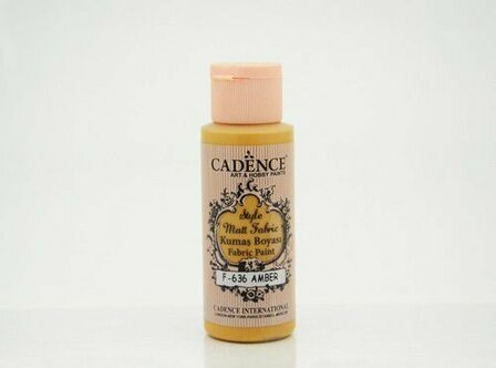 Cadence style matt textielverf amber 59 ml