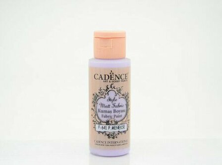 Cadence style matt textielverf p. violet 59 ml