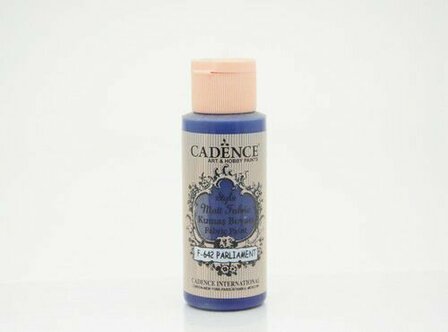 Cadence style matt textielverf parliament 59 ml