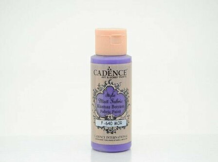 Cadence style matt textielverf purple 59 ml