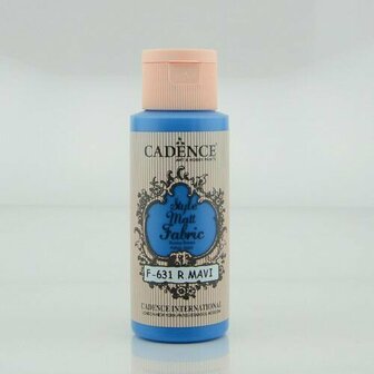 Cadence style matt textielverf royal blue 59 ml