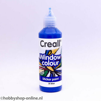 Creall windowcolor 35 blauw 80ml