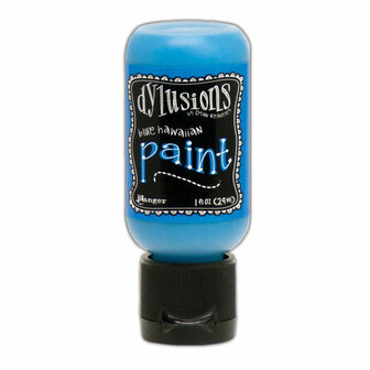 Dylusions Paint flip cap bottle - Blue hawaiian 29 ml