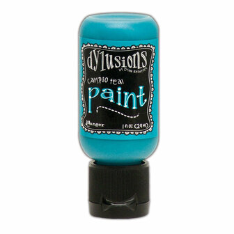 Dylusions Paint flip cap bottle - Calypso teal 29 ml