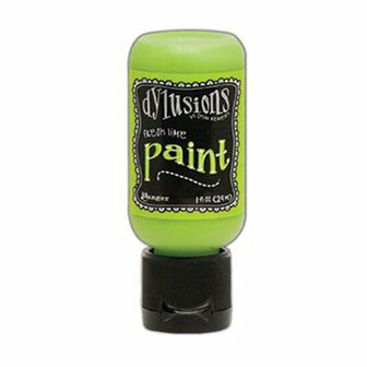 Dylusions Paint flip cap bottle - Fresh lime 29 ml