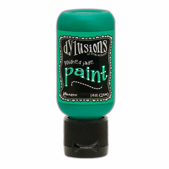 Dylusions Paint flip cap bottle - Polished jade 29 ml