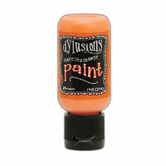 Dylusions Paint flip cap bottle - Squeezed orange 29 ml