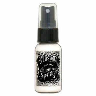 Dylusions Shimmer Spray - White linen