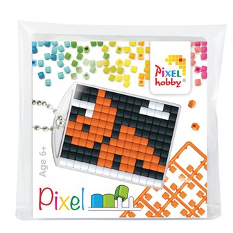 Pixelhobby medaillon startset dinosaurus