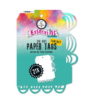 Paper pad Die-cut paper tags fantasy - ABM essentials nr. 07