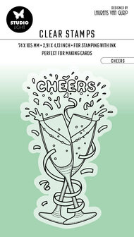 Clear stamps Cheers - by Laurens nr. 353