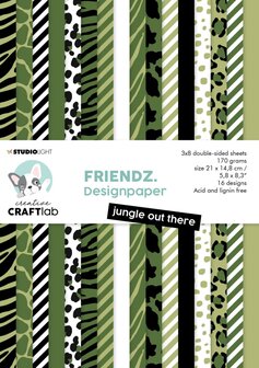 Paperpad Jungle out there - Friendz nr. 47