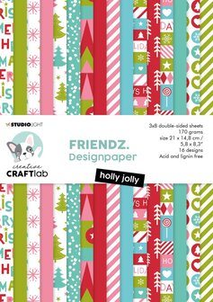 Paperpad Holly jolly - Friendz nr. 57