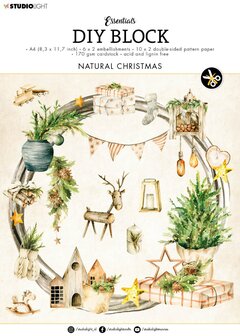 DIY BLOCK natural christmas - Essentials nr. 33