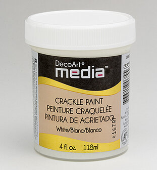 DecoArt crackle paint white 118 ml