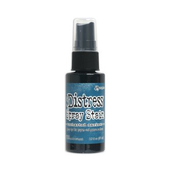 Distress spray stain uncharted mariner